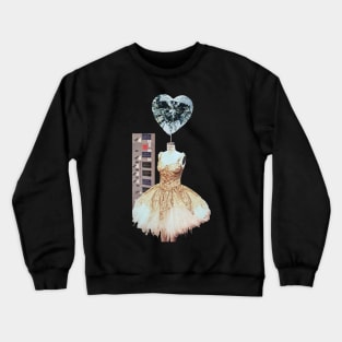 Crystal Heart Crewneck Sweatshirt